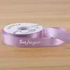 Fábrica em estoque direto 2.5 CM Inglês fita floral flor materiais de embalagem flor presentes fita de cetim atacado