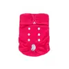 Pantalones sanitarios para perros con broches, a prueba de fugas, resistentes a la suciedad, lavables y reutilizables, ajustados sin volumen, pañales para cuidado en casa para perras