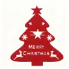 Árbol de Navidad de Fieltro Transfronterizo Cubiertos y Manteles Individuales para Cubiertos Vajilla de Cocina Decoración Vajilla para Fiestas Adornos