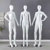 Mannequins Pintados de Corpo Inteiro para Lingerie e Roupa Íntima, Modelos Masculinos e Femininos para Adereços de Vitrine de Loja de Roupas, Mannequins com Suporte