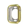 Para Capa Apple Watch iWatch S10 Capa 42/46mm TPU Meia Embalagem Galvanizada Capa de Relógio