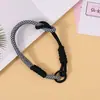 Cordão personalizado da moda para celular, pingente de bolsa de bichinho de pelúcia customizado, cordão de corda trançada colorido, acessório de chaveiro