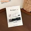 Set de Pasadores de Pelo de Lunares de Alto Valor Versátil y Femenino Clip para Flequillo de Gatito de Dibujos Animados Pasador Delgado Elegante Accesorios para el Cabello Pasador