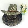 Chapéu de Cowboy de Verão para Homens, Chapéu para Caminhada ao Ar Livre, Chapéu de Pesca Camuflado para Homens, Chapéu de Sol com Proteção Solar para Mulheres, Chapéu de Exportação