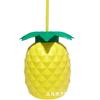 En stock de fábrica Venta caliente transfronteriza Taza con pajita de succión Taza para bebida de jugo para niños en la playa Nueva taza con pajita de succión de piña de tres colores