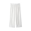Pantalones Rectos de Satén Doble Joe de Seda Pesada Elástica de Buena Caída Pantalones de Seda de Morera Pantalones Casuales Cómodos