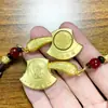 Chaveiro com Machado Abençoado das Doze Gerações do Zodíaco, Pressão de Um Machado, Cem Infortúnios, Pingente de Tesouro da Sorte Chinês