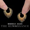 Pendientes Vintage con Forma de Corazón Estilo Francés con un Diseño Moderno y Audaz, Pendientes Únicos y de Alta Gama para Mujer