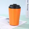Copo Térmico Portátil de Aço Inoxidável de Alto Valor Estético com Marcações de Escala, Copo de Café para Beber Diretamente, Caneca de Viagem Mais Vendida no Exterior