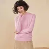 Suéter con capucha antiedad, suéter de punto de cachemira para mujer, otoño e invierno, informal, suelto, de manga larga, prenda exterior, camisa de punto base