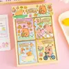 Caderno Doudou Capivara Fofo, Material Escolar de Alto Valor Capivara para Estudo, Livro de Adesivos para Diário