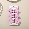 Venta Caliente Transfronteriza 3.5cm Dopamina Set Sencillo de Pinzas para el Cabello Pinzas Pequeñas de Garra para Mujeres Set de Seis Piezas de Pasadores Accesorios para el Cabello