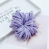 Faixa de Cabelo Infantil Nova Simples Octogonal DIY Elástico Alto Faixa de Cabeça Cor Macaron Não Machuca o Cabelo Elástico de Borracha Acessório de Cabelo para Mulheres