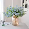 Flores Artificiais de Lírio-do-Vale, Flores de Sino de Vento, Buquês de Flores Artificiais, Materiais para Arranjo Floral DIY, Estilo Fresco Nórdico, Mini Atacado, Transfronteiriço