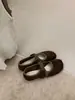 Zapatos Zuecos Mary Jane Vintage de Velcro con Punta Dividida para Mujer 2026 Otoño Antideslizantes Planos de Moda