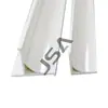 Tira de Chaflán de Potencia Plantilla de Hormigón Tira de Esquina de Arco de Cemento de PVC Tira de Chaflán en Forma de T Línea de Chaflán de Columna de Agua Clara