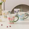 Caneca de Cerâmica de Alta Qualidade com Cor Sob Esmalte, Caneca, Xícara de Café, Xícara de Café da Manhã, Copo de Água, Presente de Casamento para Madrinhas, Lembrança para Meninas