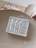 Molde de Silicona para Manicura Flor de Hielo Tridimensional 3D Dibujos Animados Relieve Flor de Lirio Relleno de Pegamento para Esmalte de Uñas Herramienta Abrasiva Molde Fácil de Desmoldar Herramienta