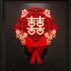 Decoração de porta de casal de casamento Xi Lian recém-casados mulheres casamento porta de casamento terno layout da sala de casamento