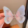 Super Hada Bordado Mariposa Accesorios para el Cabello Primavera y Verano Antiguo Tocados Pasador Flequillo de Princesa Cabello Roto Pinza Lateral para Mujer 2024 Nuevo