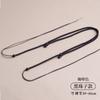 Cordón Tianzhu de ágata cinabrio, jade hetiano, para uso vertical, cuerda para clavícula, cuerda tejida para colgante de joyería