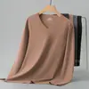 Ropa interior térmica sin costuras de doble cara para hombre, camiseta de manga larga con cuello en V, a prueba de frío en invierno, temperatura constante, capa base, cálida, calefactora, camisa de otoño