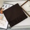 Cachecol Liso de Sarja Estilo Coreano Versátil Quente Peça de Roupa Externa Nova Outono e Inverno Manto de Alta Qualidade Xale Elegante da Moda