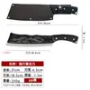 [Mismo estilo que TikTok] en stock Cuchillo de dragón cuchillo para leña afilado forjado a mano cuchillo para rebanar cuchillo para cortar doméstico multiusos