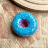 Juguete para aliviar el estrés transfronterizo más vendido de Amazon, juguete squishy realista con forma de dona de TPR de rebote lento