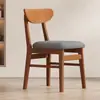 Cadeira de Jantar em Madeira Maciça Simples Restaurante Café Loja de Chá com Leite Hotel Sala de Conferências Casa Cadeira de Mesa