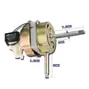FS-40 Motor de Ventilador de Cuatro Velocidades Cobre Puro Doble Rodamiento de Bolas Ventilador de Escritorio Mejorado Motor de Ventilador de Piso Motor de Ventilador de 60W