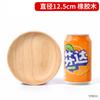 Bandeja de Madera Maciza Grabado de LOGOTIPO Personalizada Placa de Madera Rectangular Comercial Estilo Japonés Doméstico Tronco Redondo Fruta