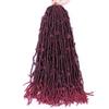 Peluca europea y americana, trenza sucia, rastas de mariposa, cabello de crochet, mariposa africana, cabello de crochet