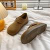 Novos sapatos Birkenneth de outono de 2025 com sola grossa e tudo incluído, sapatos femininos, todos combinando, vintage Maillard slip-on, sapatos Love