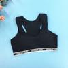 Conjunto de Ropa Interior de Desarrollo para Niñas con Letras de Moda para Escuela Secundaria y Primaria Chaleco Pequeño con Almohadilla de Esponja Ropa Interior