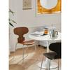 Estilo Nórdico Lujo Ligero Silla Hormiga Silla de Comedor Diseñador Medio Antiguo Hogar Silla de Comedor Celebridad de Internet Café Silla con Respaldo