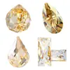 Acessórios para Lâmpada de Bola de Iluminação de Cristal Cortina de Contas Pingente de Casamento Ornamento Pendurado Folha de Bordo Âmbar Transparente Rede em Forma de Olho de Dragão Cristal