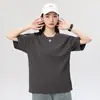 Camisetas de Manga Corta de Algodón Puro de Peso Pesado, Camisetas Publicitarias Personalizadas, Ropa de Trabajo, Uniformes de Grupo, Ropa de Trabajo con Logo Impreso