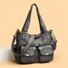 Moda Transfronteriza Bolso de Hombro para Mujer Europeo y Americano de Gran Capacidad Pu Bolso para Mujer al Por Mayor Bolso Tote Cruzado Nuevo Bolso de Mano