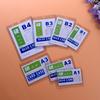 Juego de tarjetas adhesivas personalizadas de fábrica, juego de certificados de PVC transparente, juego de tarjetas de trabajo, juego de tarjetas de autobús, impresión de logotipos al por mayor
