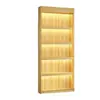 Estantes de Madera, Estantes para Tabaco y Alcohol, Gabinetes de Exhibición de Té Combinados de Pared para Supermercado, Libreros Sencillos, Gabinetes de Exhibición de Múltiples Niveles