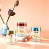 7*9Nmn Frasco de Suplemento de Saúde Frasco Acrílico Frasco de Remédio Ginseng Americano Cápsulas de Dendrobium Pó de Panax Notoginseng Frasco Transparente de Boca Larga Vazio