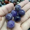 Cuentas de 16MM sin agujero piedra natural cristal piedra semipreciosa ágata cuentas redondas accesorios para joyería DIY material incrustado venta al por mayor