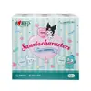 Lenço de Papel Coração com Coração Sanrio Co-branded Pacote Pequeno Lenço Portátil Viagem Desenho Animado Fofo Estampado