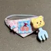 Ropa para Muñecos de Algodón de 10 cm Baberos para West Highland de 13 cm Baberos Triangulares de Gatito Paños para Babas Venta al por Mayor