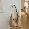 Bolso de Gran Capacidad para Mujer 2026 Nuevo Otoño Retro Gamuza Bolso de Hombro Único Exquisito Versátil para Viajar Bolso Cruzado
