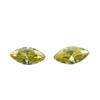 Zirconia Cúbica 3A Forma Marquesa Rojo-Púrpura Zircón Artificial Piedra Suelta Forma de Hoja Colorido Diamante Artificial Cz Piedra Brillante Decoración