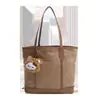 Bolsa Tote Casual Simples, Bolsa de Grande Capacidade para Trabalho e Deslocamento, Nova Tendência Inverno 2025 Versátil Bolsa de Ombro Grande para Mulheres