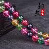 Palomitas de maíz multicolor de vidrio Yunran, joyería semiacabada de cristal con cuentas, pulsera de bricolaje, material hecho a mano, cuentas sueltas, accesorios