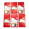 Sanrio Hello Kitty Estampado en Caliente Envoltorio Rojo Dulce Envoltorio Rojo Hello Kitty Bolsa de Envoltorio Rojo Hello Kitty Muñeca Linda Envoltorio Rojo con Logo